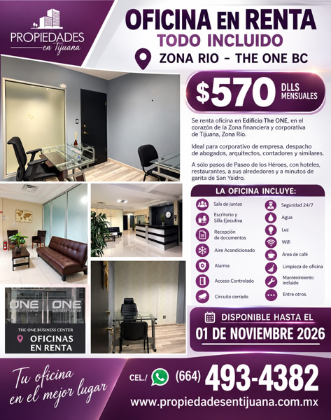 Oficina en renta en Zona Urbana Rio Tijuana, Tijuana — foto 3 de 5