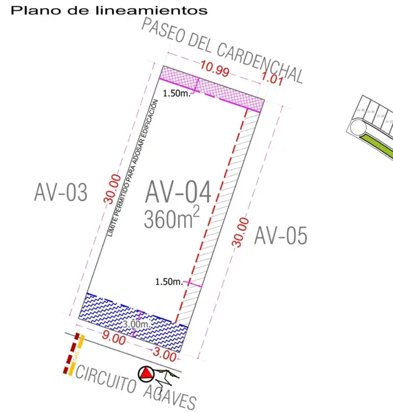 Terreno en venta en El Cardenchal, Torreón — foto 3 de 4