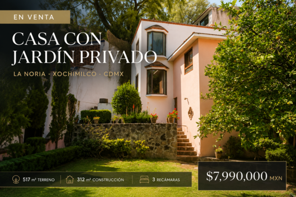 Casa en venta en Xochimilco — foto 1 de 7