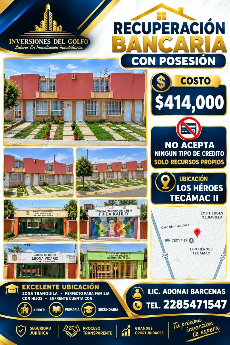 Casa en venta en Los Héroes Tecámac II, Tecámac — foto 1 de 7