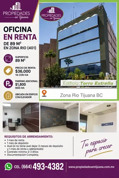 Oficina en renta en Zona Urbana Rio Tijuana, Tijuana — foto 2 de 26