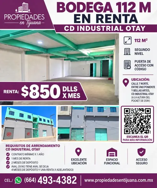 Bodega en renta en Garita Otay, Tijuana — foto 2 de 12
