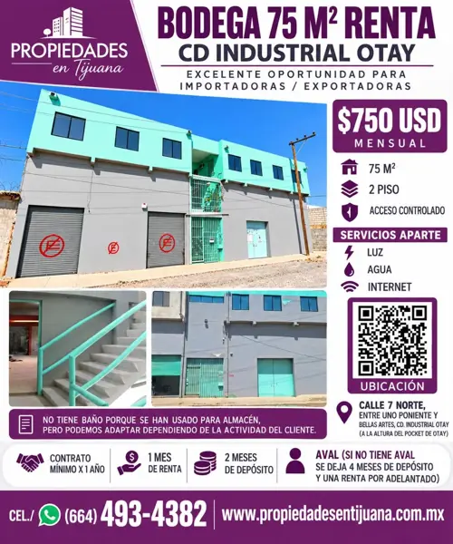 Bodega en renta en Garita Otay, Tijuana — foto 2 de 11