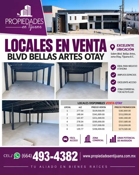Local en venta y renta en Garita Otay, Tijuana, Baja California
