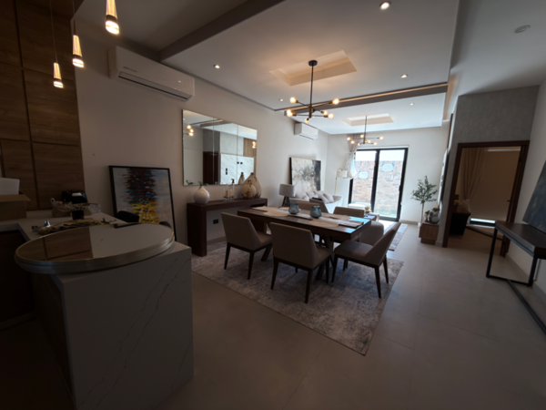 Casa en altozano de un piso