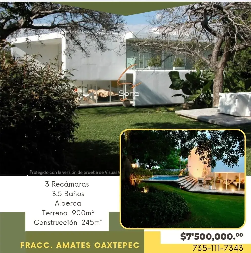 Casa en venta en Amates de Oaxtepec, Yautepec — foto 1 de 37