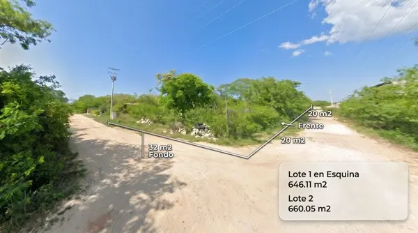VENTA | Dos Terrenos ubicados en Tamanché | juntos o por separado