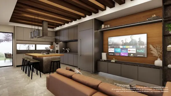 Casa en venta en Bosques de las Misiones Sector Reserva, Santiago — foto 3 de 10
