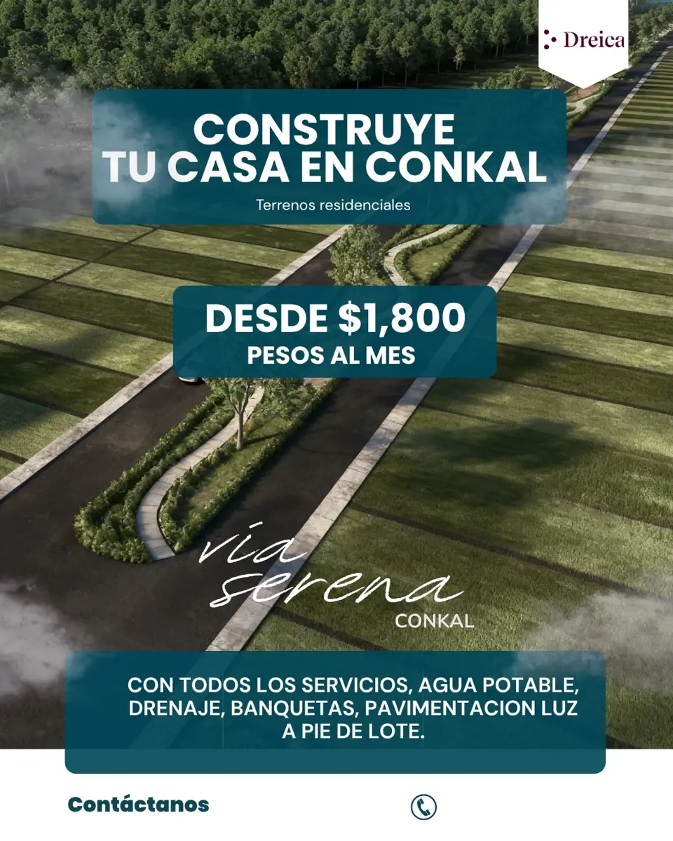 Terreno en venta en Conkal, Conkal — foto 1 de 8