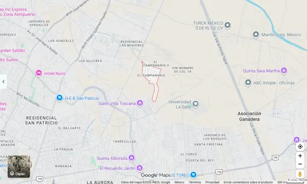 Terreno en venta en El Campanario, Saltillo — foto 3 de 4