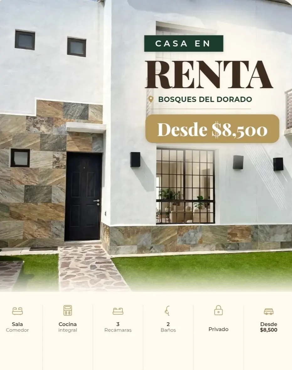 Casa en renta en El Dorado II, León