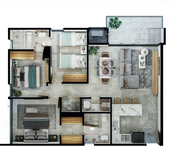 Departamento en venta en Las Cumbres, Monterrey — foto 2 de 2