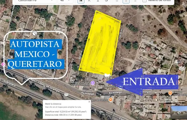 Terreno Comercial de Se Renta Completo en Fracción. — foto 1 de 12