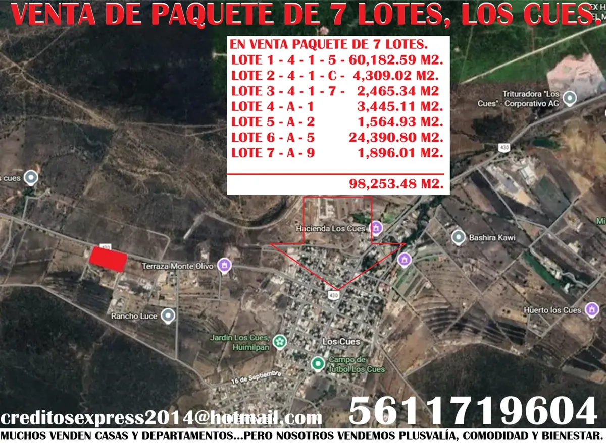 Terreno en venta en Los Cues, Huimilpan — foto 1 de 24
