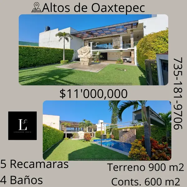 Casa en Altos de Oaxtepec, Yautepec, Morelos — foto 1 de 43