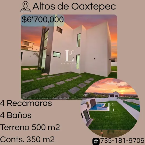 Casa en Altos de Oaxtepec, Yautepec, Morelos — foto 1 de 10