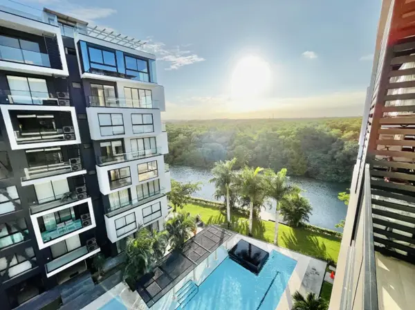 VENDO DEPARTAMENTO AMUEBLADO A ORILLA DEL RIO JAMAPA Y CERCA DE LA RIVIERA VERACRUZANA