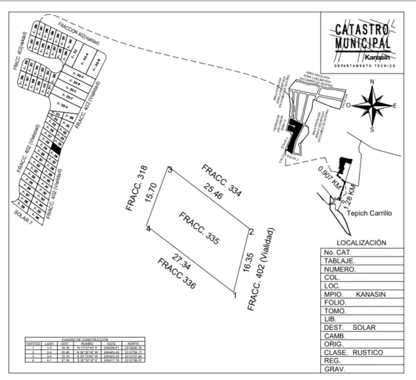 Terreno en venta en San Antonio Tehuitz, Kanasín — foto 2 de 12