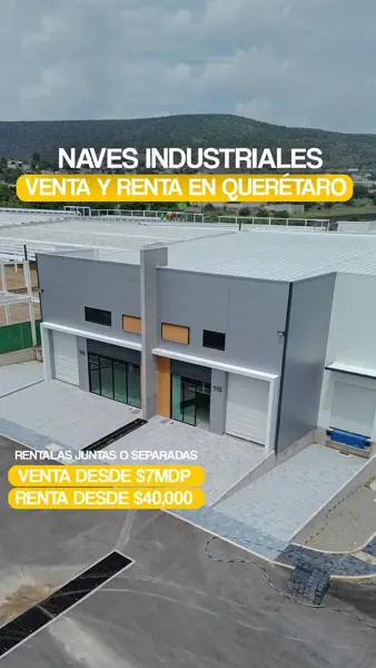 NAVES INDUSTRIALES VENTA Y RENTA