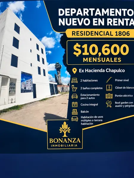 Depa Nuevo en Chapulco. — foto 1 de 14