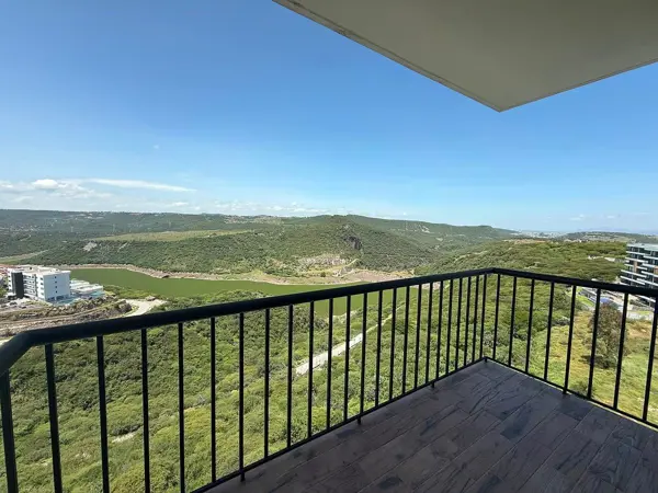 DEPARTAMENTO AMUEBLADO RENTA VISTA PANORAMICA CAÑADAS DE LAGO QUERETARO