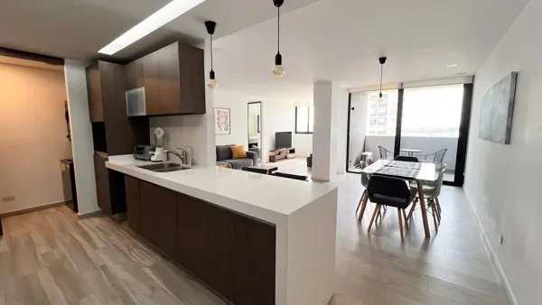 Departamento Loft en RENTA AMUEBLADO Alegra Towers Juriquilla Santa Fe Querétaro — foto 1 de 25