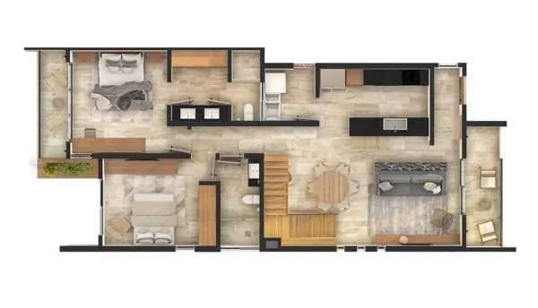 Departamento en venta en Temozon Norte, Mérida — foto 3 de 48
