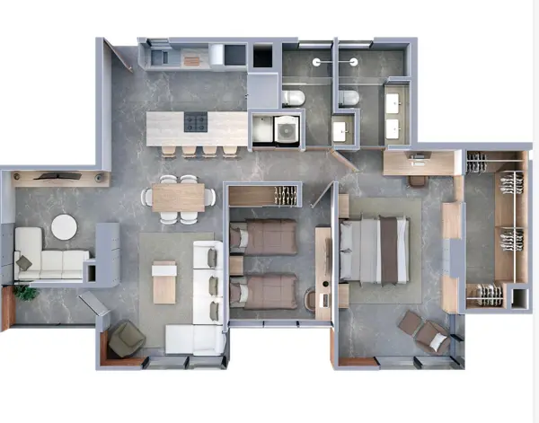 Departamento en venta en Loma Blanca, Santa Catarina — foto 3 de 11