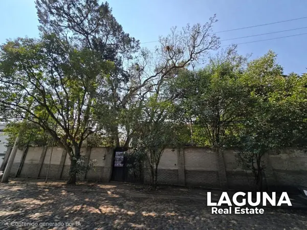 Terreno en venta en Chimalistac, Álvaro Obregón, Ciudad de México