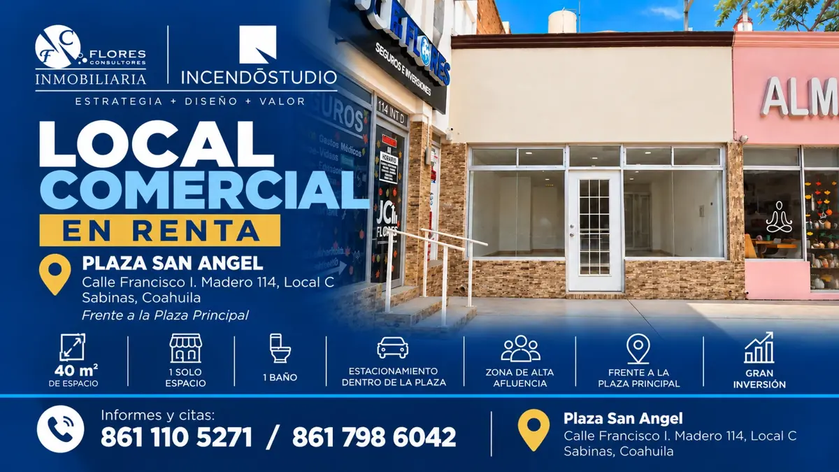 Local en renta en Sabinas Centro, Sabinas — foto 1 de 5