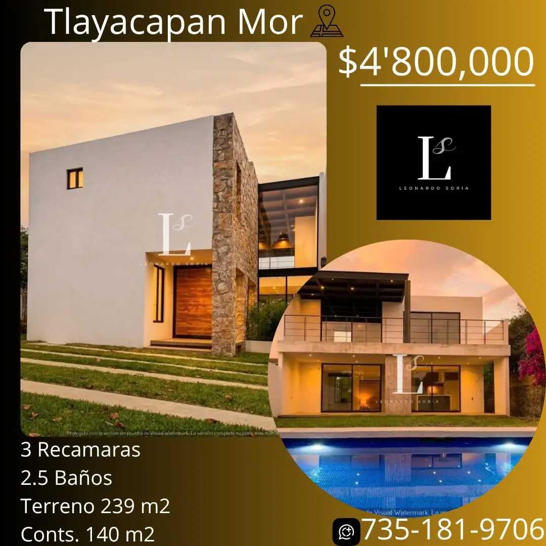 Casa en venta en Tlayacapan Centro, Tlayacapan — foto 1 de 21