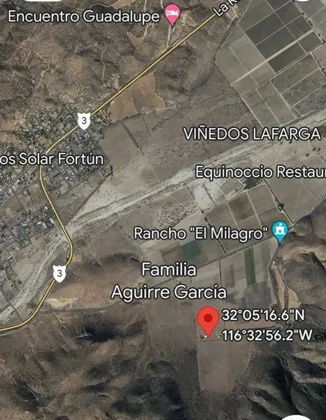 Terreno en venta en Valle de Guadalupe, Ensenada — foto 3 de 3