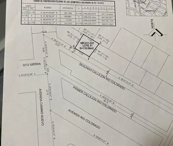 Terreno en venta en Davila, Tijuana — foto 3 de 4