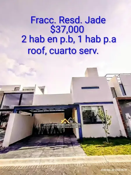 RENTO CASA FRACCIONAMIENTO JADE RESIDENCIAL