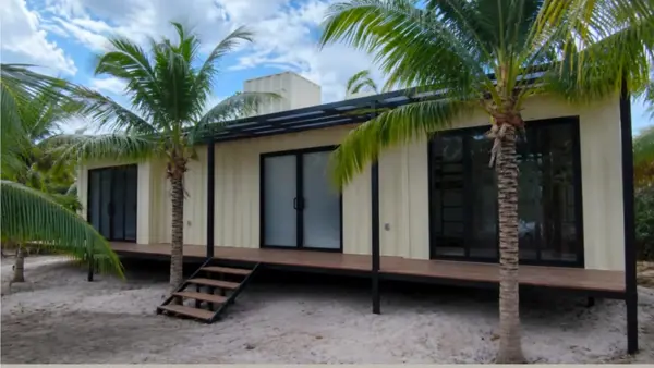 CASA MODULAR DOMAD TEXAS | 2 RECÁMARAS Y TERRAZA