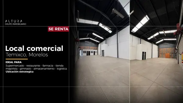 Bodega en renta en Los Presidentes, Temixco, Morelos