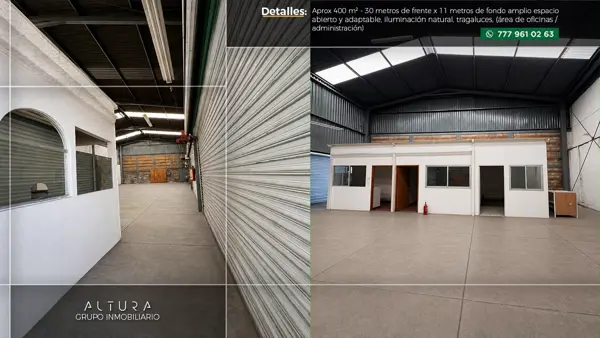 Bodega en renta en Los Presidentes, Temixco — foto 3 de 3