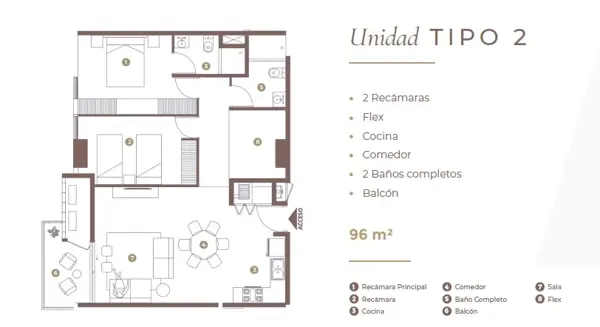Departamento en venta en Residencial Anahuac, San Nicolás de los Garza — foto 3 de 10