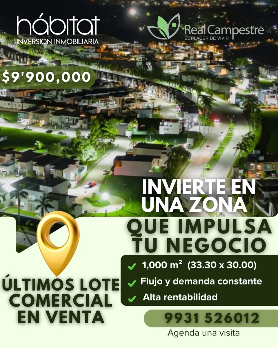 Terreno en venta en Real Campestre, Nacajuca — foto 1 de 4