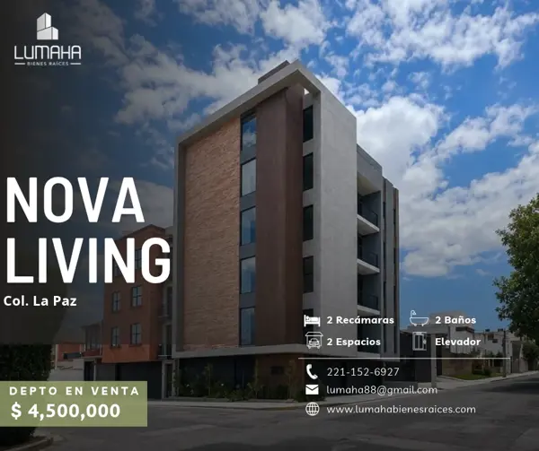 Departamento en venta en La Paz, Puebla, Puebla