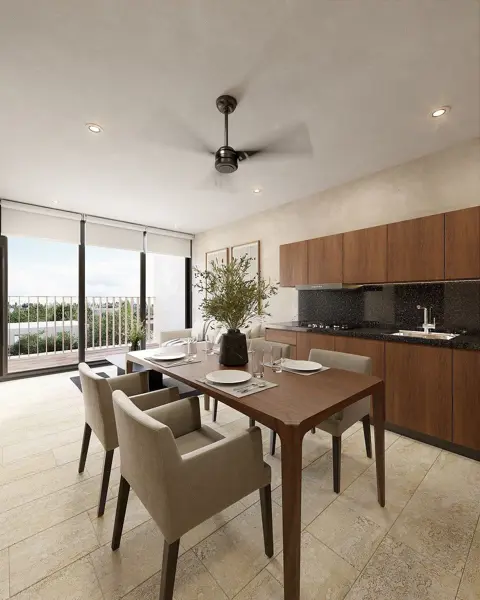 Departamento en venta en Montes de Ame 1 recamara + flex 2 baños — foto 1 de 21