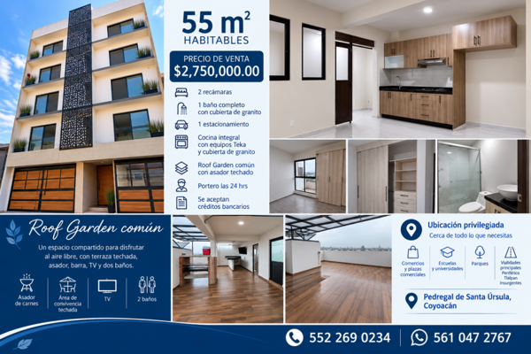 Apartamento en Venta en Pedregal de Santa Úrsula, Coyoacán - Excelente Ubicación en la Zona Sur — foto 1 de 49