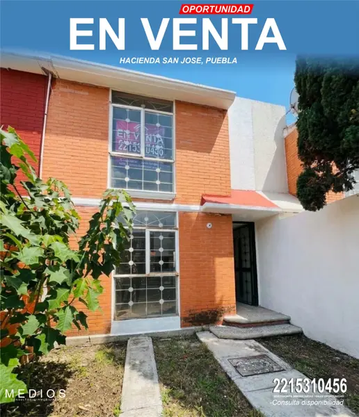 Excelente Casa en Hacienda San Jose, Puebla, Aplican Todos los Creditos — foto 1 de 12