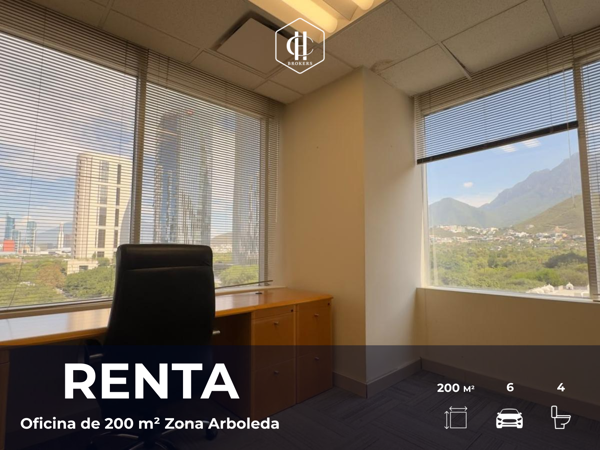 RENTA | Oficina de 200 m² en Torre Quimmco — foto 1 de 12