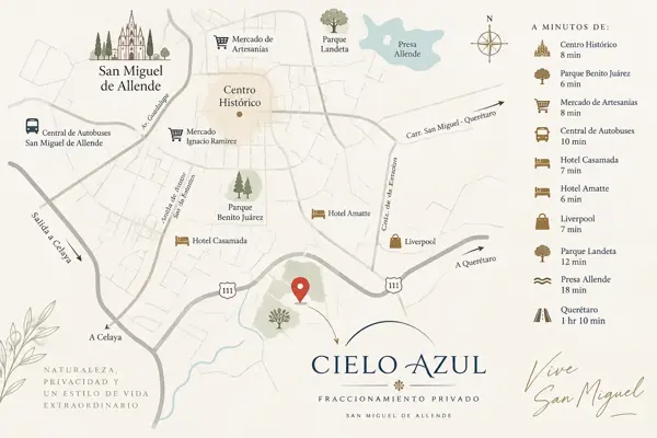 Terreno en venta en San Miguel Tres Cruces, San Miguel de Allende — foto 3 de 3