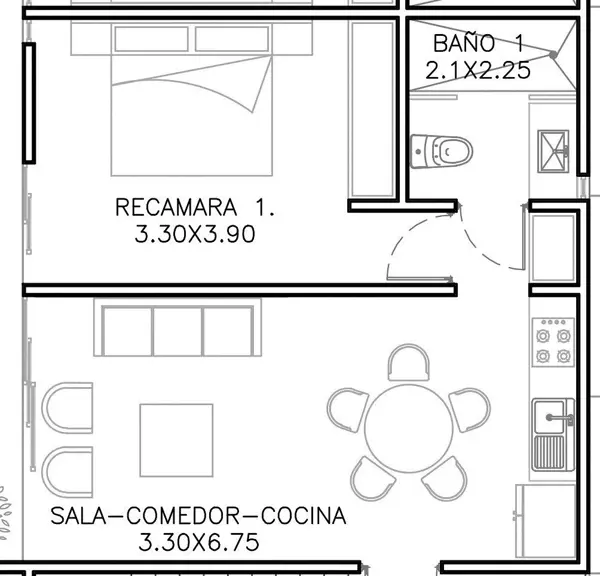 Departamento en venta en Temozon Norte, Mérida — foto 2 de 17