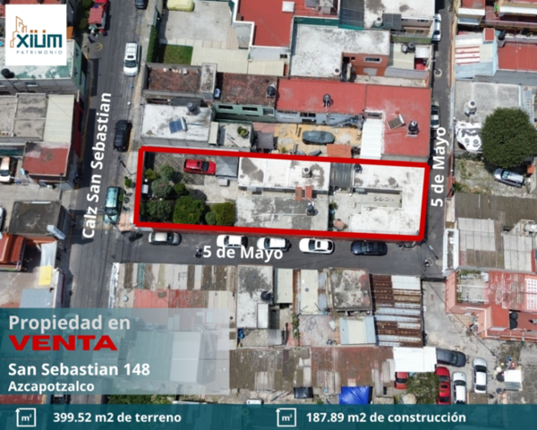 Terreno en San Sebastián, Azcapotzalco, Ciudad de México — foto 1 de 7