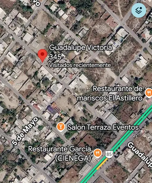 Terreno de 800 m2 en Venta en el Centro de Ciénega de Flores. — foto 1 de 2