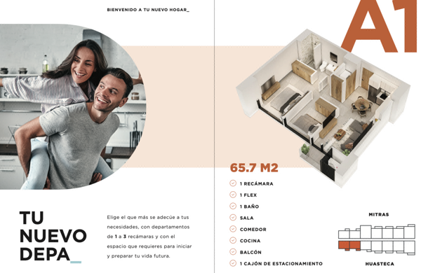 Departamento en venta en El Lechugal, Santa Catarina — foto 2 de 11