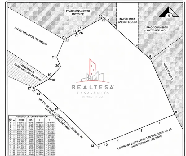 Terreno en venta en Los Trigales, Cuauhtémoc — foto 3 de 5